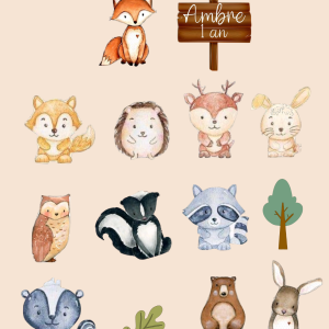 Impressions Animaux de la Foret