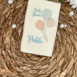 Faire-Part Biscuit Baby Shower Garçon