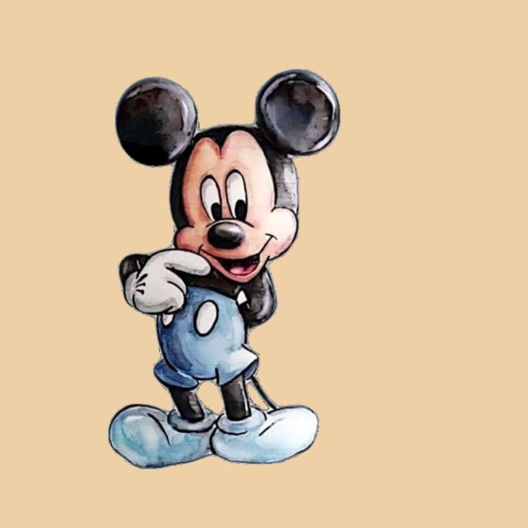 Biscuit Mickey Bleu 1