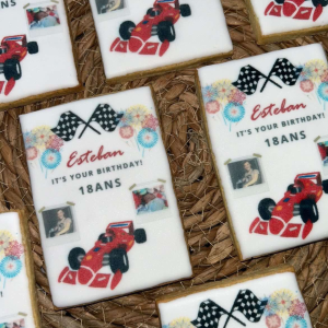 Invitations Comestibles en Biscuit
